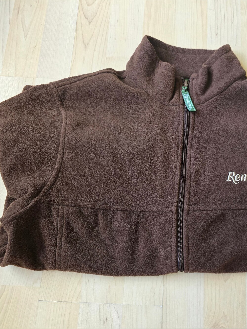 Remington Brown Full Zip Fleece Size Medium (38/40)